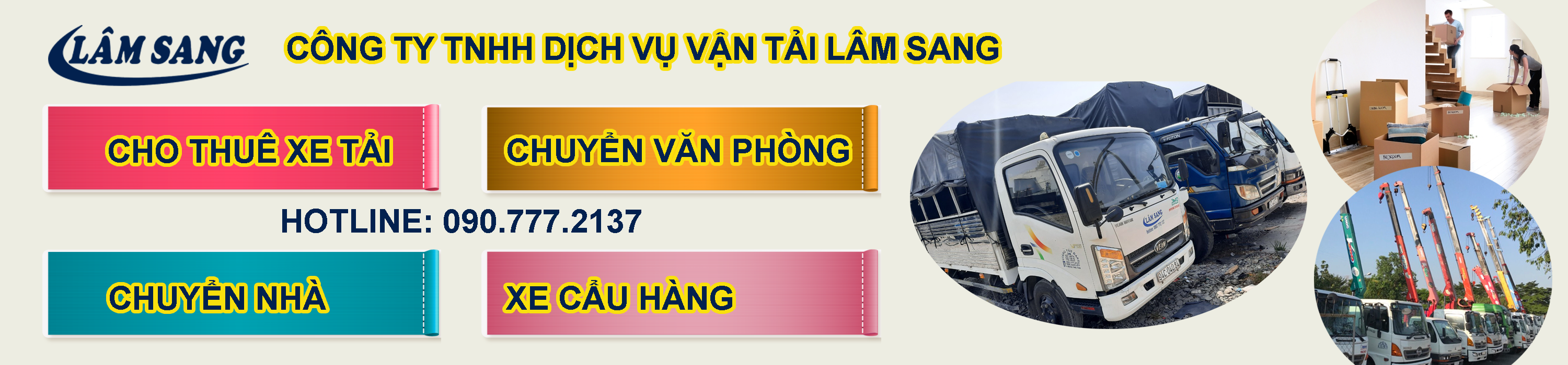Cho thuê xe tải chở hàng KCN Thái Hòa
