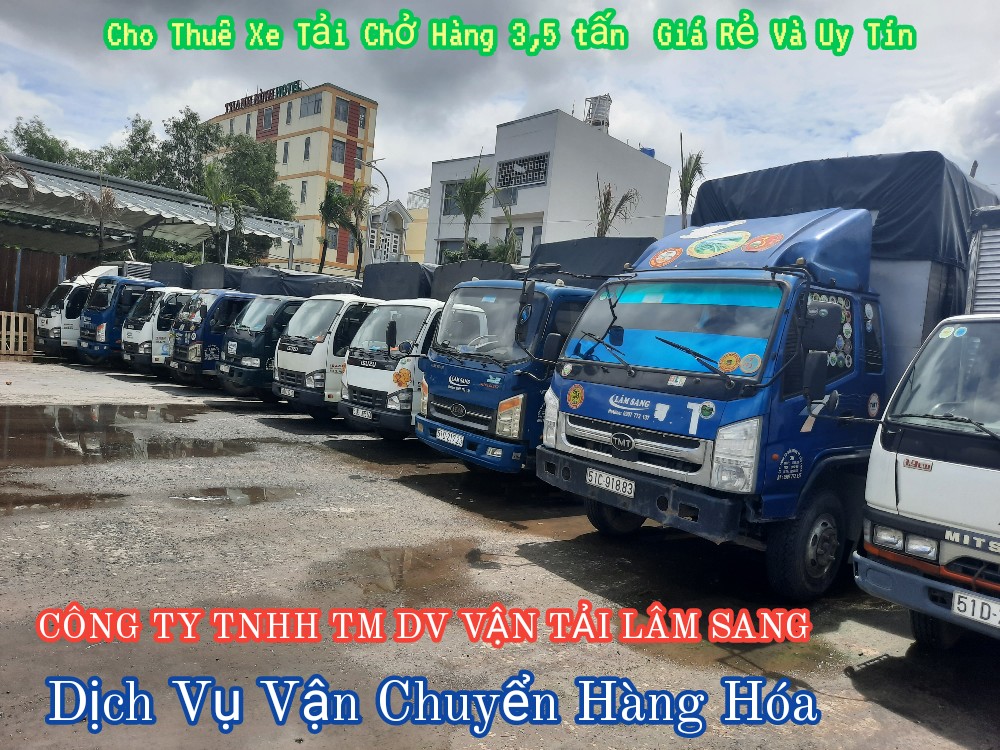 Cho thuê xe tải chở hàng 3,5 tấn