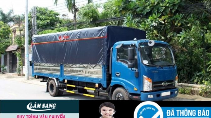 Cho Thuê xe tải chở hàng 6m 2 tấn