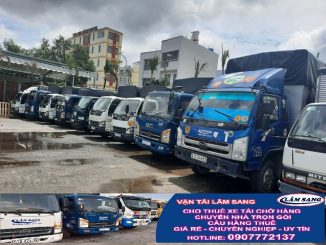 Cho thuê xe tải chở hàng KCN Lê Minh Xuân