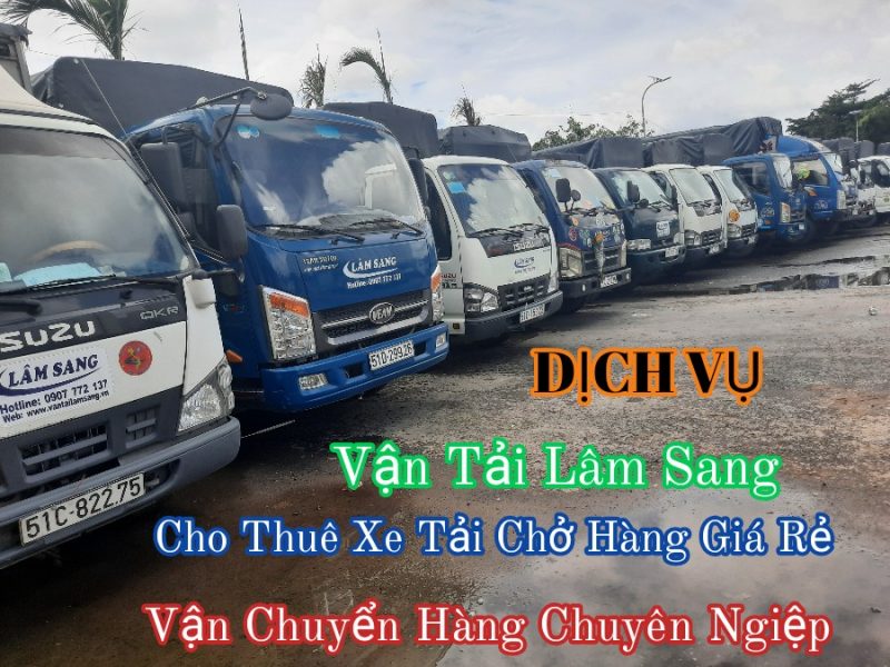 Xe tải chở hàng huyện Bình Chánh