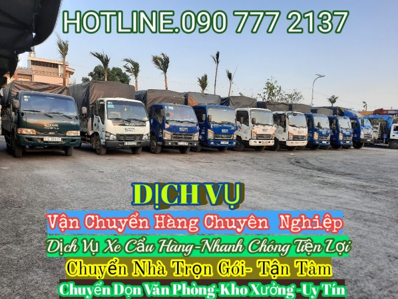 Xe tải chở hàng huyện Củ Chi uy tín giá rẻ Công ty TNHH TM DV vận tải Lâm Sang