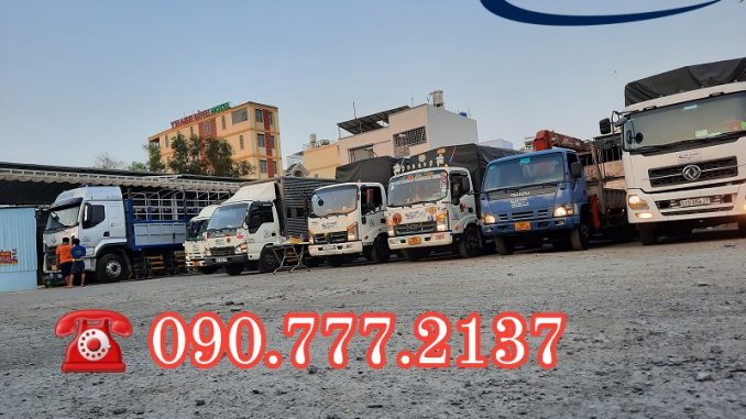 Cho Thuê xe tải chở hàng 1.8 tấn thùng 6 mét vào nội thành ban ngày