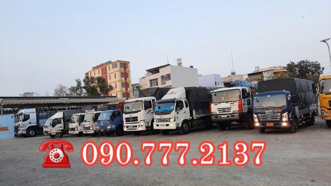 Giá thuê xe tải chở hàng đi tỉnh