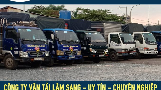Cty vận tải chở hàng Lâm Sang