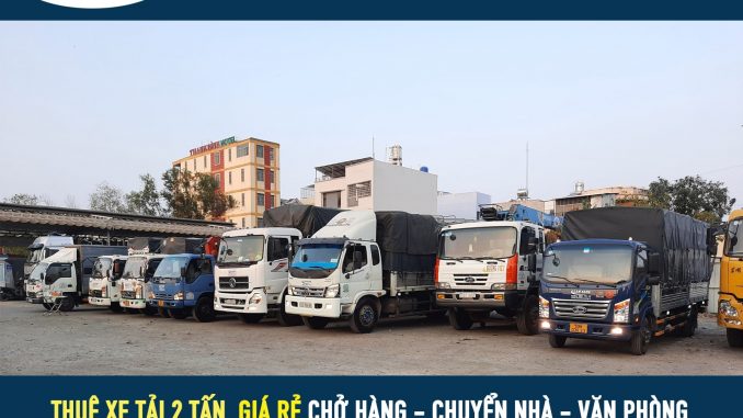Thuê xe tải 2 tấn giá rẻ tại tphcm - vận tải lâm sang