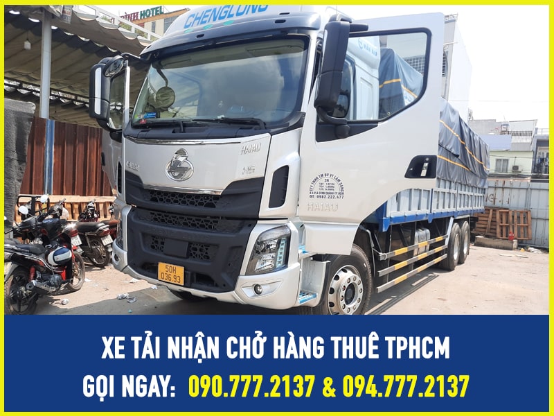 Xe tải nhận chở hàng thuê tại TPHCM giá rẻ