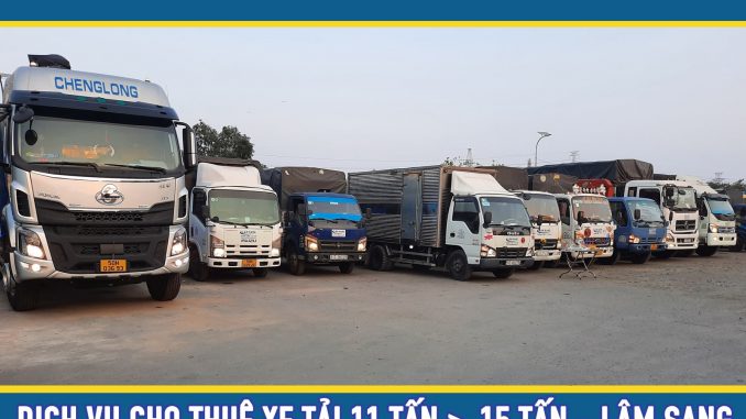 Cho thuê xe tải chở hàng 15 tấn đi tỉnh tại tphcm