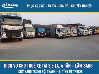 Cho thuê xe tải chở hàng 4 tấn giá rẻ tại TPHCM