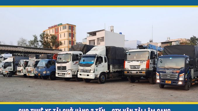 Cho thuê xe tải chở hàng 7 tấn giá rẻ tại tphcm
