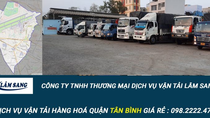 Dịch vụ vận tải hàng hóa Quận Tân Bình