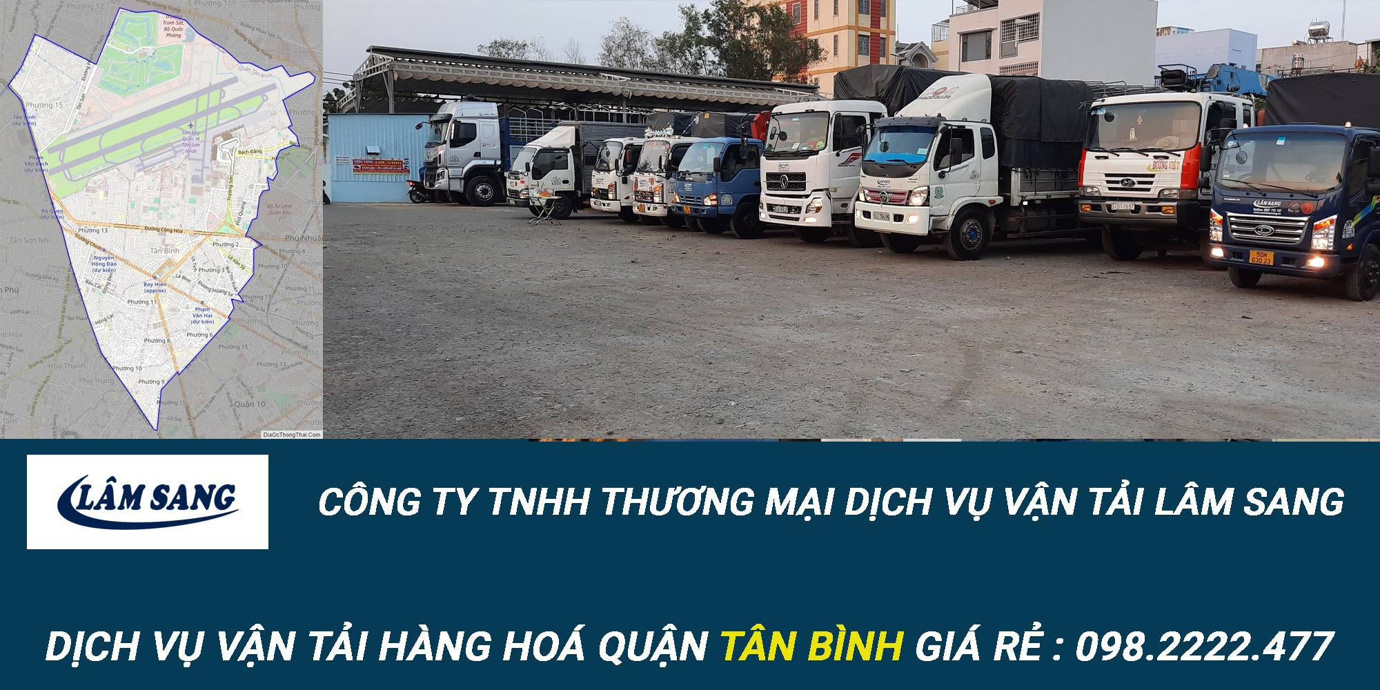 Dịch vụ vận tải hàng hóa Quận Tân Bình giá rẻ và chuyên nghiệp