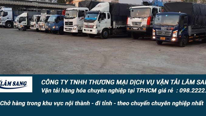 Dịch vụ vận tải hàng hoá tại tphcm giá rẻ và chuyên nghiệp