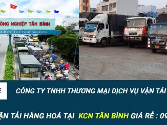 Dịch vụ vận tải hàng hóa Tại KCN Tân Bình