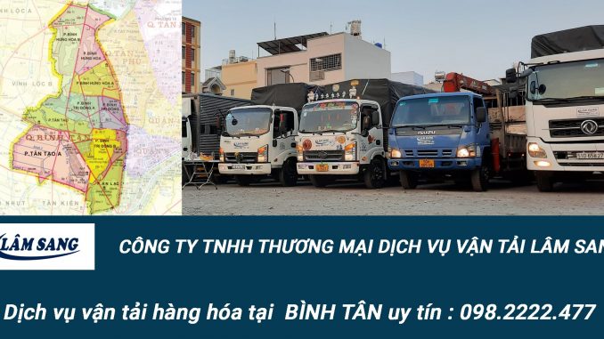 Dịch vụ vận tải hàng hóa Quận Bình Tân