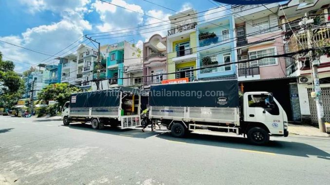 Cho thuê xe tải chở hàng tại KCN AGTEX Long Bình